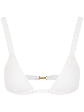 Clube Bossa Top bikini Paladina a triangolo - Bianco