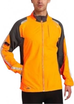 Saucony Epic Run Jacket In Bright Neon Orange