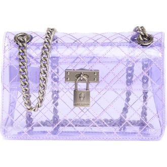 Kurt Geiger Mini Brixton Vinyl Convertible Shoulder Bag in Light/Pastel Purple at Nordstrom Rack