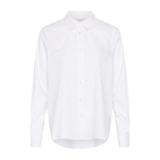 Kaffe Overhemden, Dames, Wit, XL, Shirts
