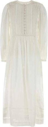 Isabel Marant Maxi Dresses, female, White, Size: 2XS Gisela Dress