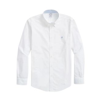 Brooks Brothers Regent Regular-fit Non-iron Overhemd - Heren - Zakelijke Overhemden - Wit - XS - Katoen - Overhemden