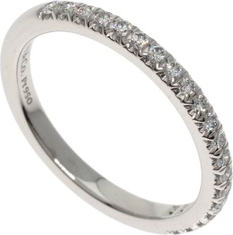 Tiffany & Co. Platinum Platinum 950 Band Ring (Pre-Owned)