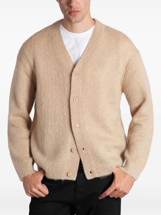 Maison Kitsuné Cardigan con bottoni - Toni neutri