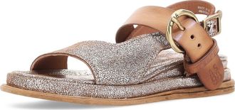 A.S.98 Seger Quarter Strap Sandal in Platinum at Nordstrom, Size 10.5-11Us