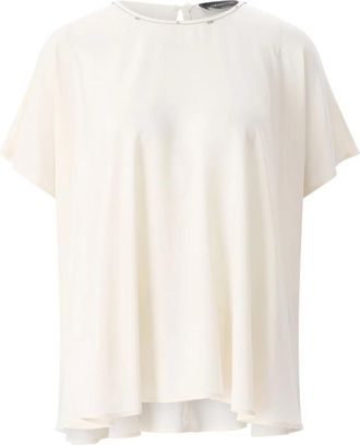 Fabiana Filippi Blouses - Dames - Blouses - Beige - XL - Overhemden