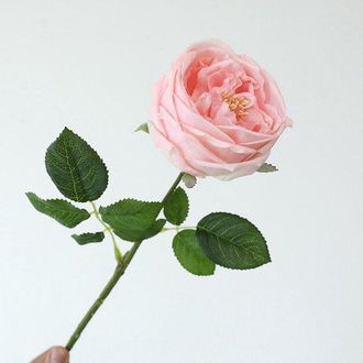 OEM Peon&iacute;as Artificiales, Flores Artificiales, Flores Falsas, Flores Para Decoraci&oacute;n De Sala De Estar, Peon&iacute;a Artificial De 45 Cm, Tela, Rosa