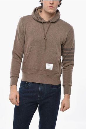 Thom Browne Virgin Wool Sweater with Hood and Kangaroo Pocket size S