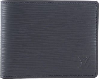 Louis Vuitton Black Epi Leather Wallet (Bi-Fold) (Pre-Owned)