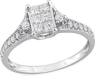 Rina Limor 14K 0.49 Ct. Tw. Diamond Cluster Ring
