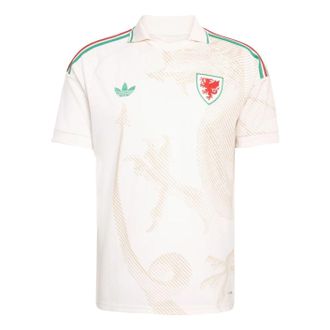 adidas Wales 2026 Away Jersey Asia Sizing Chalk White JL6928