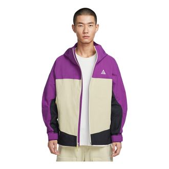 Nike ACG Morpho Storm-FIT ADV Rain Jacket Asia Sizing Purple Beige HJ2688-505