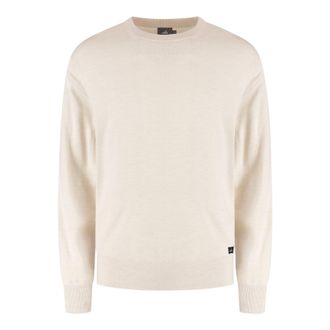 Wahts Mens Knitwear, TargetGroup:Men Winter White / XXL