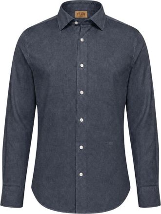 Alviero Martini 1A Classe Hombre, Camisas, Azul, Talla: 2XL