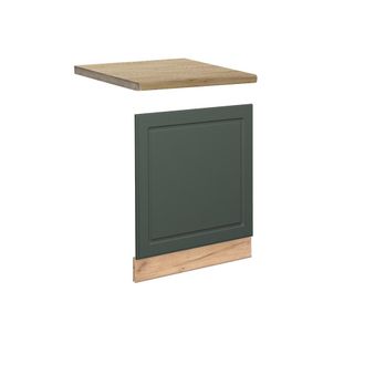 Vicco Panel Frontal Fame-line, Verde Dorado Casa De Campo, 60 Cm, Et Roble