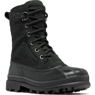 Sorel Caribou Royal Waterproof Boot in Black/Black at Nordstrom Rack, Size 7.5