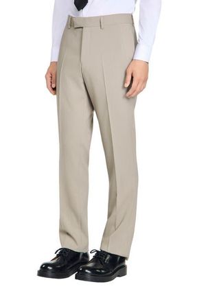 Sandro Wool suit trousers in Aluminum at Nordstrom, Size 36 X 32 Eu