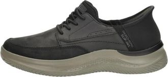 Skechers Hasting - Rory - Heren - Sneakers - Zwart - 43 EU - Schoenen
