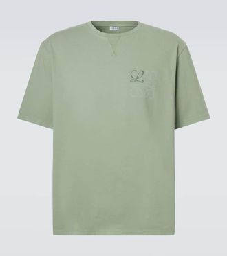 Loewe T-shirt Anagram in jersey di cotone