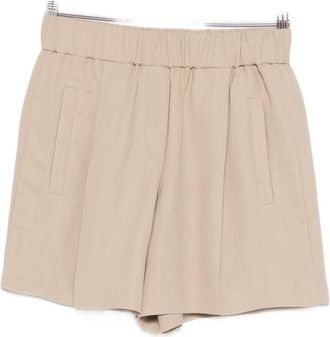 Brunello Cucinelli Linen Blend Shorts-Donna