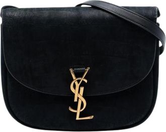 Saint Laurent Pre-owned Kaia Schoudertas - Dames - Vintage Schoudertas - Zwart - ONE Size - Leer - Vintage