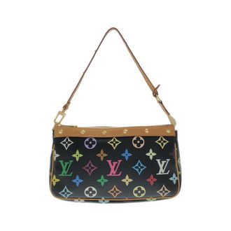 Louis Vuitton Black Multi-Color Monogram Multicolore Pochette Pouch (Pre-Owned)