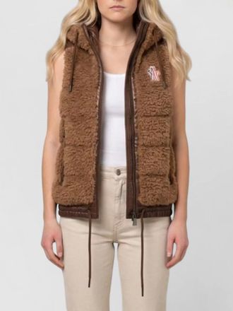 Moncler teddy fleece gilet