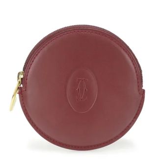 Cartier Pre-owned Wallets, female, Red, Size: ONE SIZE Pre-owned Leather wallets