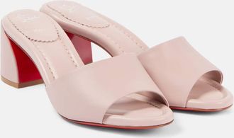 Christian Louboutin Mules Jane 55 in pelle