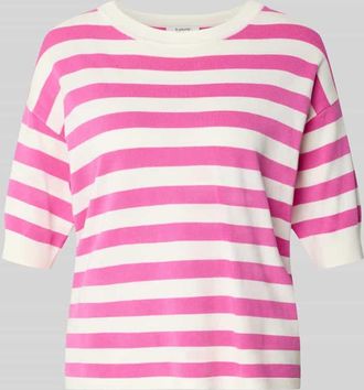 b.young B.Young Regular Fit T-Shirt aus Viskose-Mix Modell Morla in Pink, Gr&ouml;&szlig;e XXL
