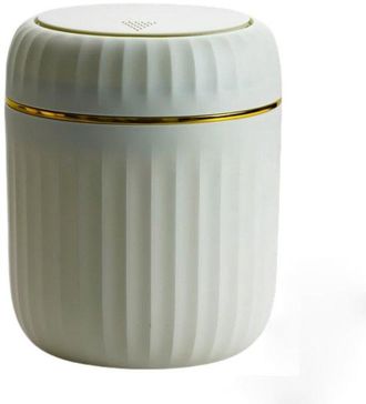 No Brand Mini Papelera De Pl&aacute;stico Con Tapa Para Escritorio, Almacenamiento Multifuncional, Para El Hogar, La Oficina, La Sala De Estar, El Dormitorio, La Coci