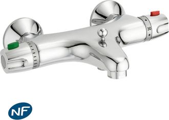 Huber Huber Glam Mezclador Para Ba&ntilde;era Y Ducha Termost&aacute;tico Cromado