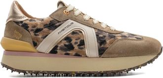 Ambitious Schoenen, Dames, Beige, 41 EU, Leer, Rhome Retro Runner