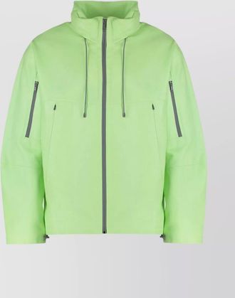 Givenchy lambskin jacket with adjustable drawstring hem