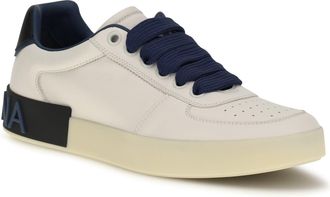 Dolce & Gabbana Mens Portofino Sneakers Bianco-Denim Bianco/denim