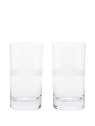 Ralph Lauren Home Ashton Highball glasses (set of two) - White
