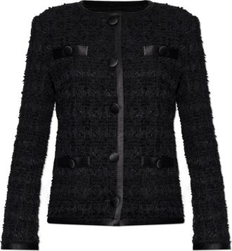 Dolce & Gabbana Tweed Blazer - Dames - Blazers - Zwart - XS - Tweed - Jassen