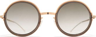 Mykita Monroe 653 Womens Sunglasses Gold Size 49
