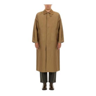 Sunflower Single-Breasted Coats, male, Beige, Size: XL Raglan Coat