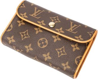 Louis Vuitton Marsupio Florentine in tela con monogramma 2004 - Marrone