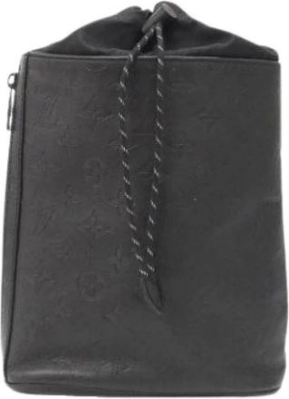 Louis Vuitton Borsa a spalla Monogram Shadow Pre-owned - - Pre-owned - Uomo - Nero - ONE SIZE