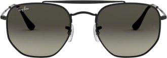 Ray-Ban Marshal grijze zonnebril met gradiëntlens