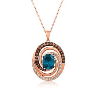 Le Vian Ladies Tranquility Necklaces set in 14K Strawberry Gold