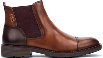 Pikolinos YORK Leather Ankle Boots for Men, Cuero, 9.5 UK