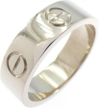 Cartier Love White Gold (18K) Band Ring (Pre-Owned)