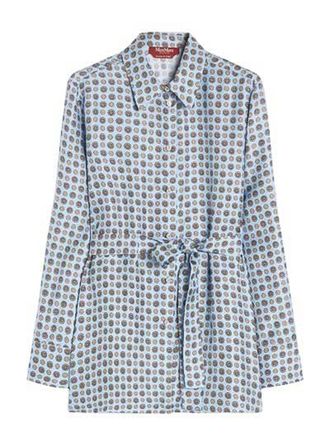 Max Mara Boccale Printed Silk Shirt By