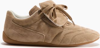 H&M Sneaker aus Veloursleder - Yellow