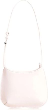 Jacquemus Pink Curved Shape Leather Shoulder Bag