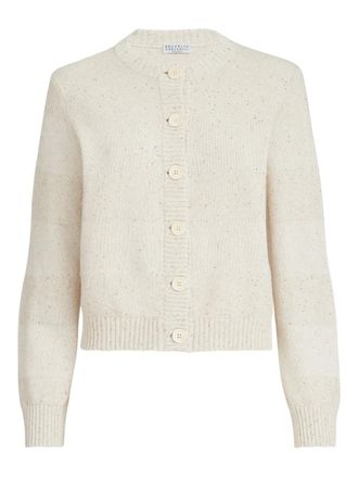 Brunello Cucinelli buttoned cardigan - Neutrals