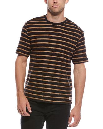 Scotch & Soda Textured Stripe T-Shirt